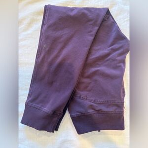 Lululemon Cotton Purple Joggers- Size 6